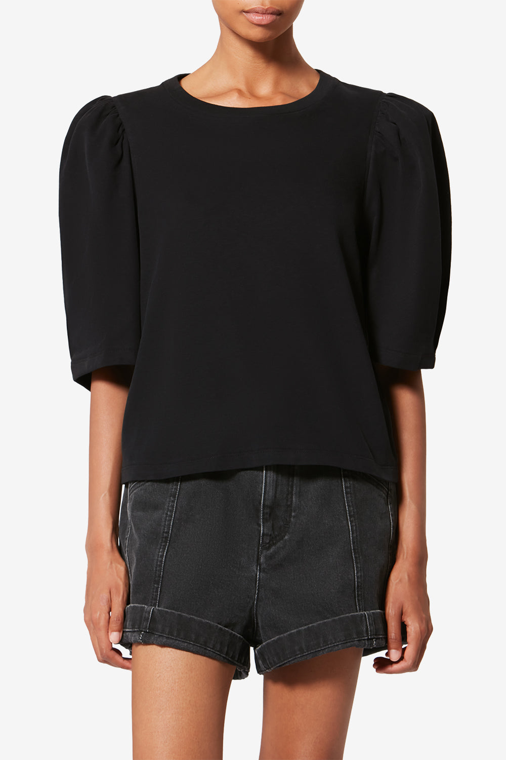 Maeliss organic cotton t-shirt - Black - Woman - 4