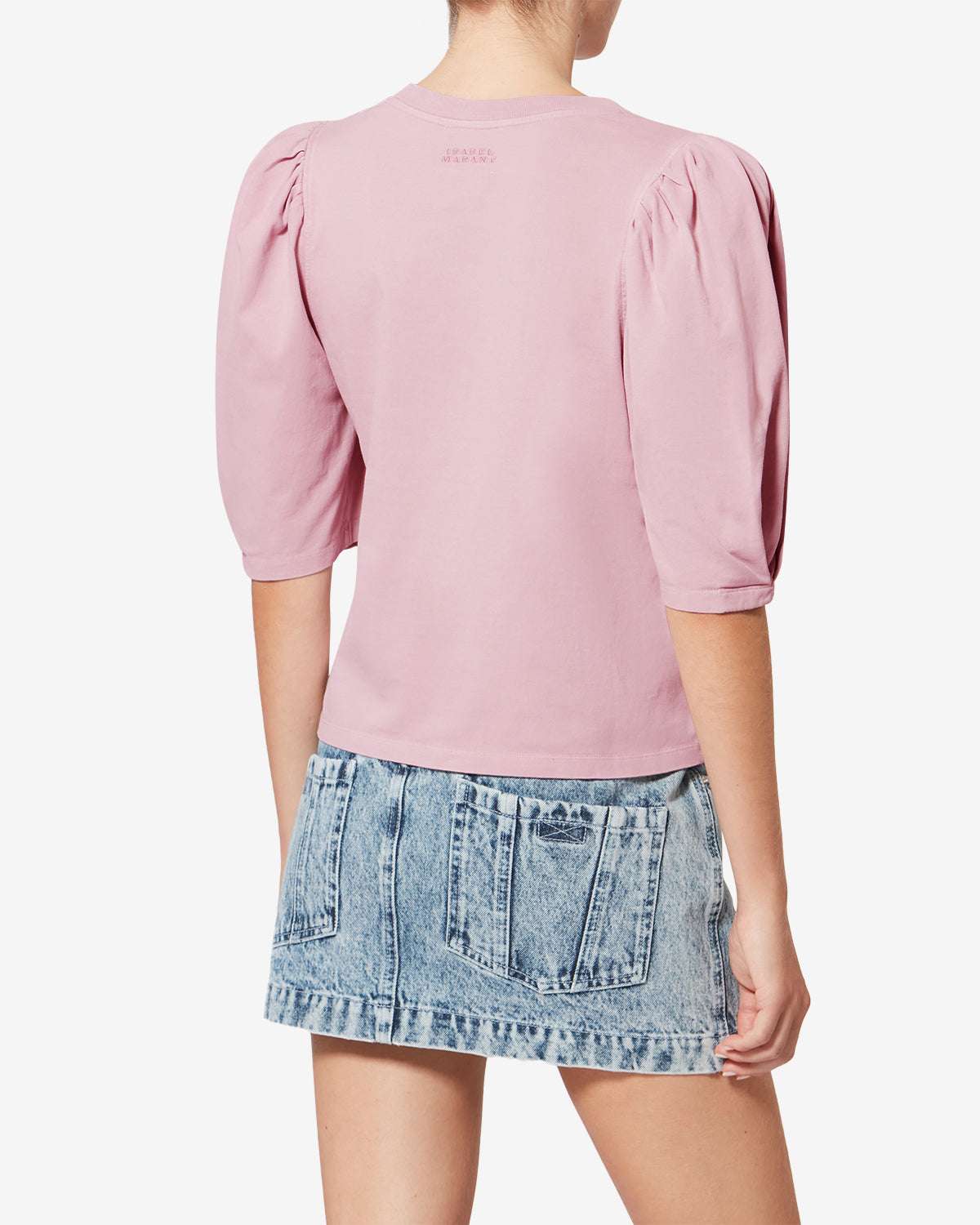 Maeliss organic cotton t-shirt - Pale pink - Woman - 4