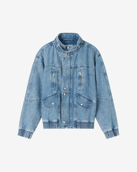 Jakito denim jacket Man Azul claro 1