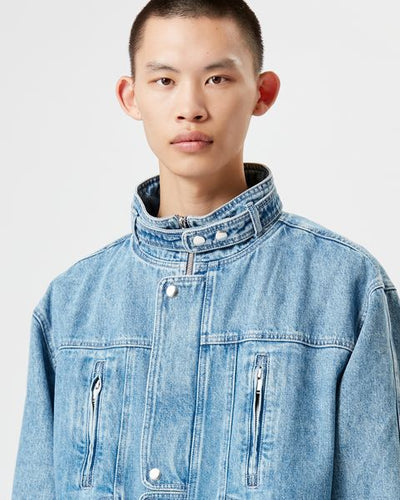 Jakito denim jacket - ライトブルー - Man - 2