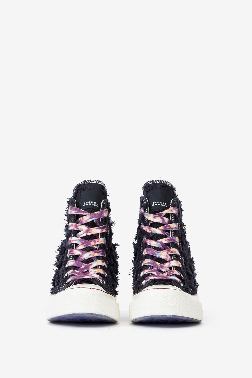 Isabel marant x converse chuck wedge sneakers - Raven egret black - Woman - 4