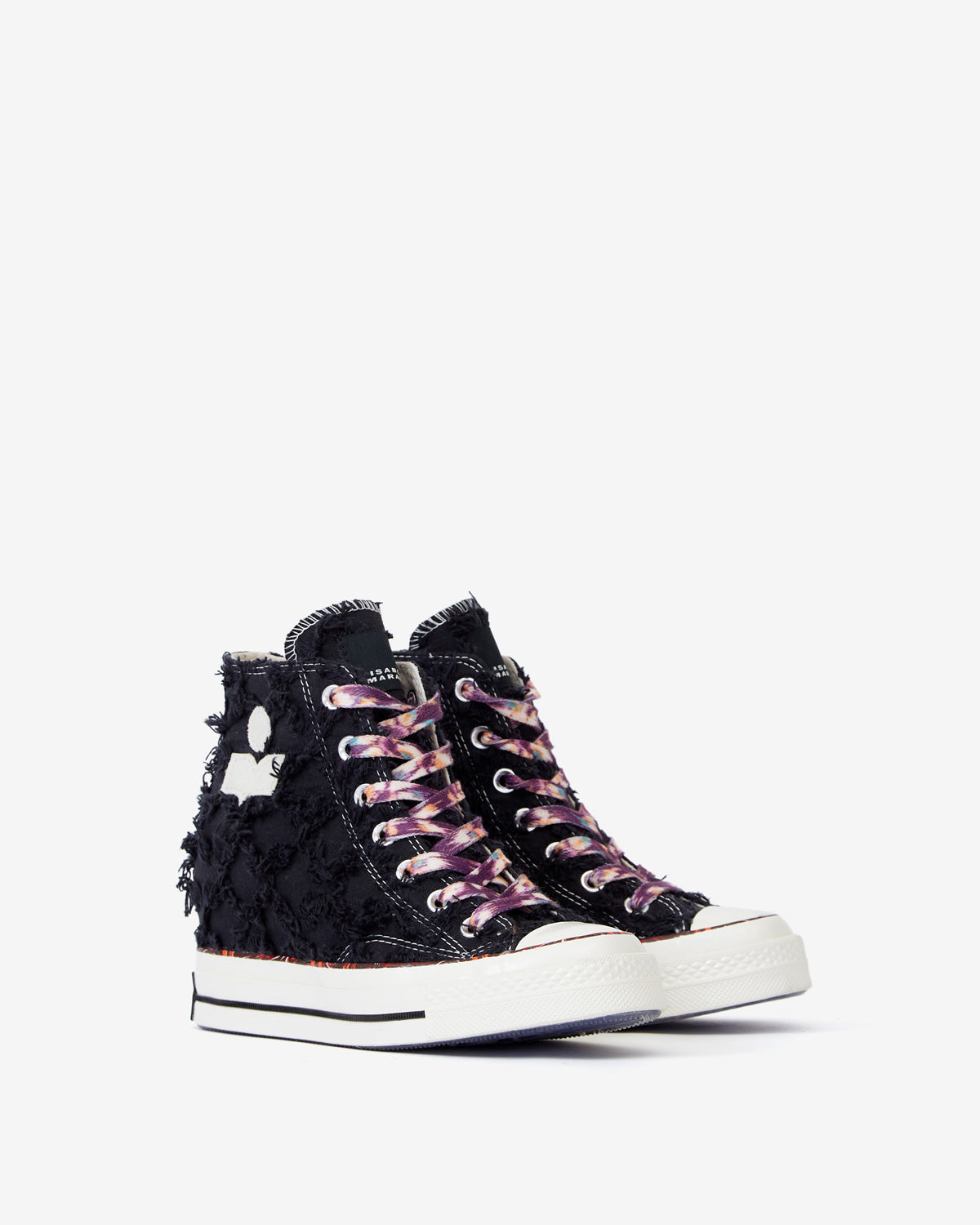 Isabel marant x converse chuck wedge sneakers - Raven egret black - Woman - 3