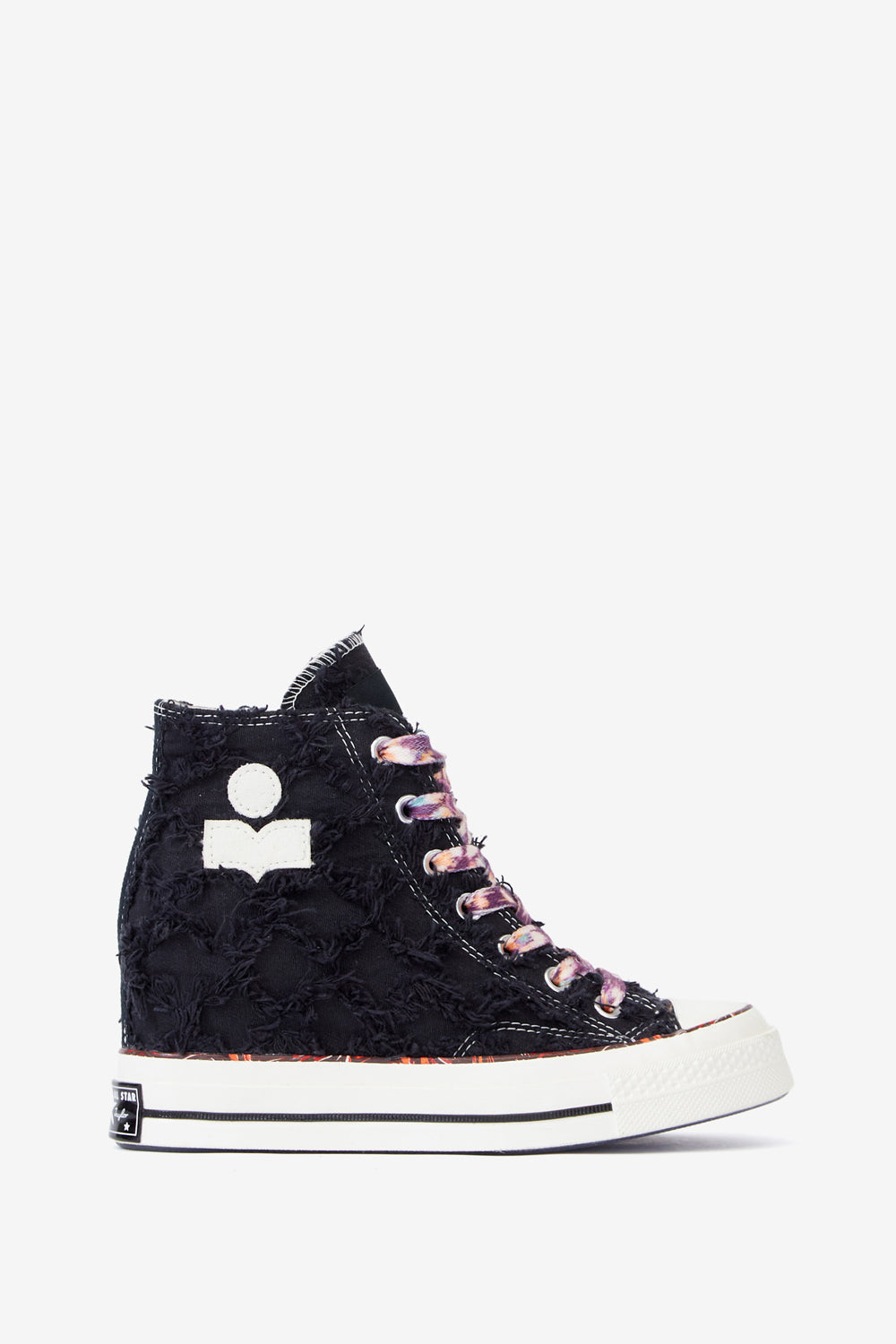 Isabel marant x converse chuck wedge sneakers - Raven egret black - Woman - 1