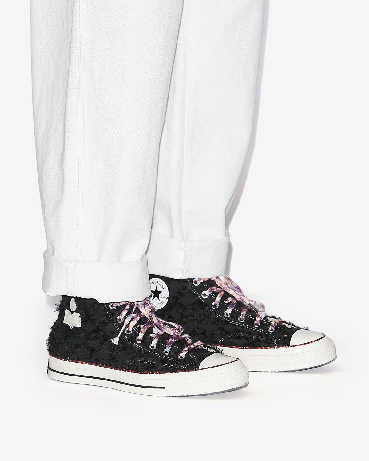 Zapatillas chuck 70 altas isabel marant x converse - Negro cuervo - Woman - 5