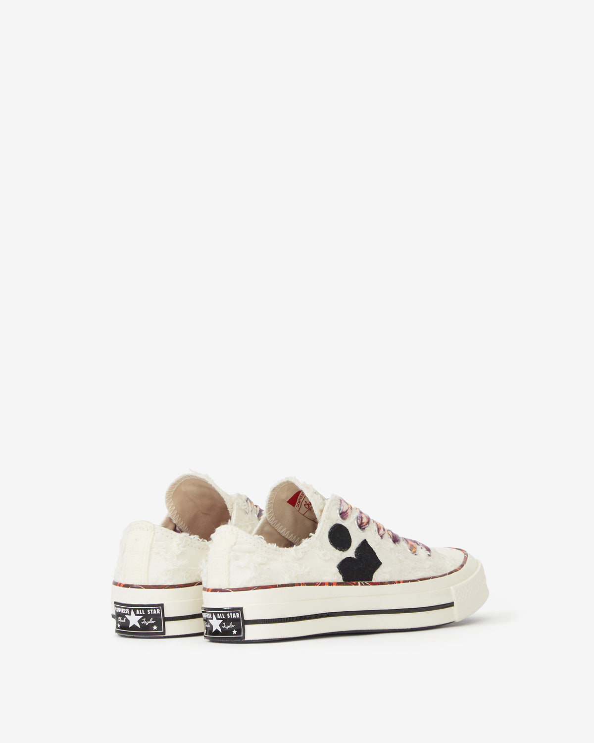 Isabel marant x converse chuck 70 low-top sneakers - Vanilla black red - Woman - 2