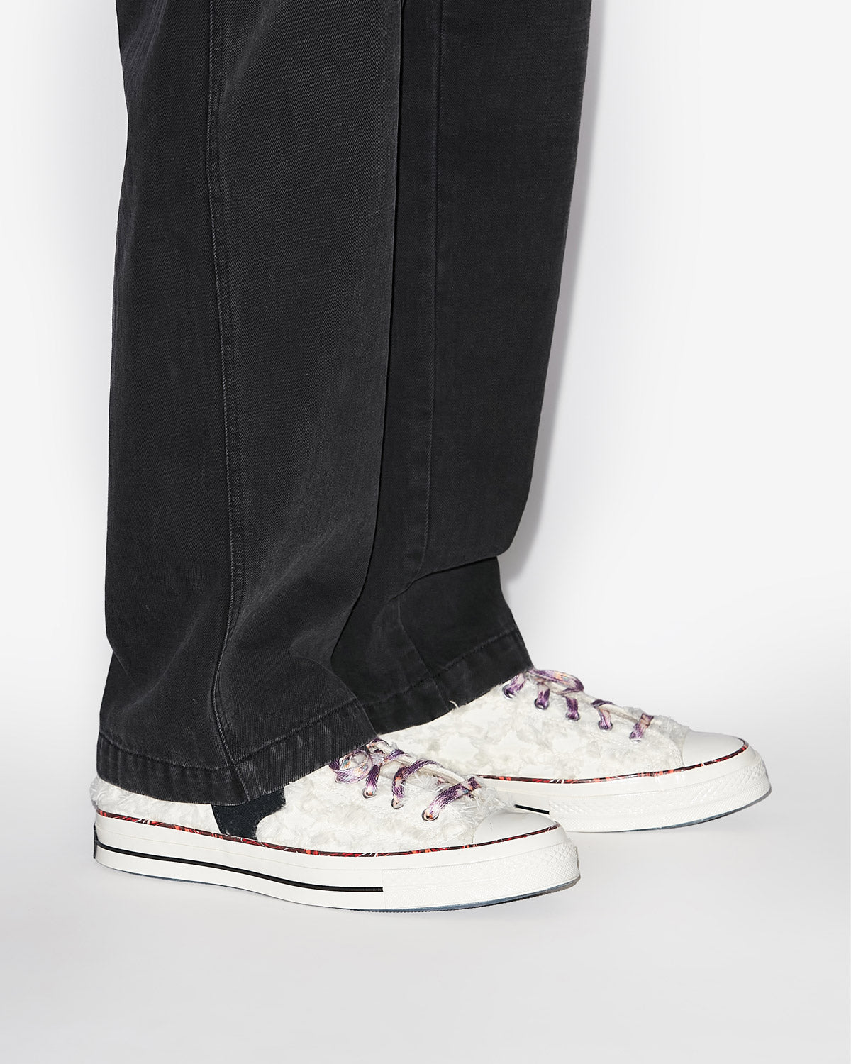 Isabel marant x converse chuck 70 low-top sneakers - Vanilla black red - Woman - 5