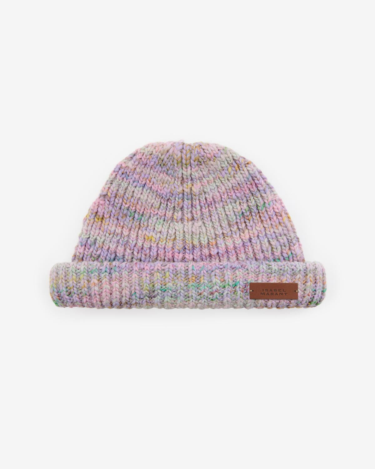 Ellinor stranded knit beanie - Pink - Woman - 1