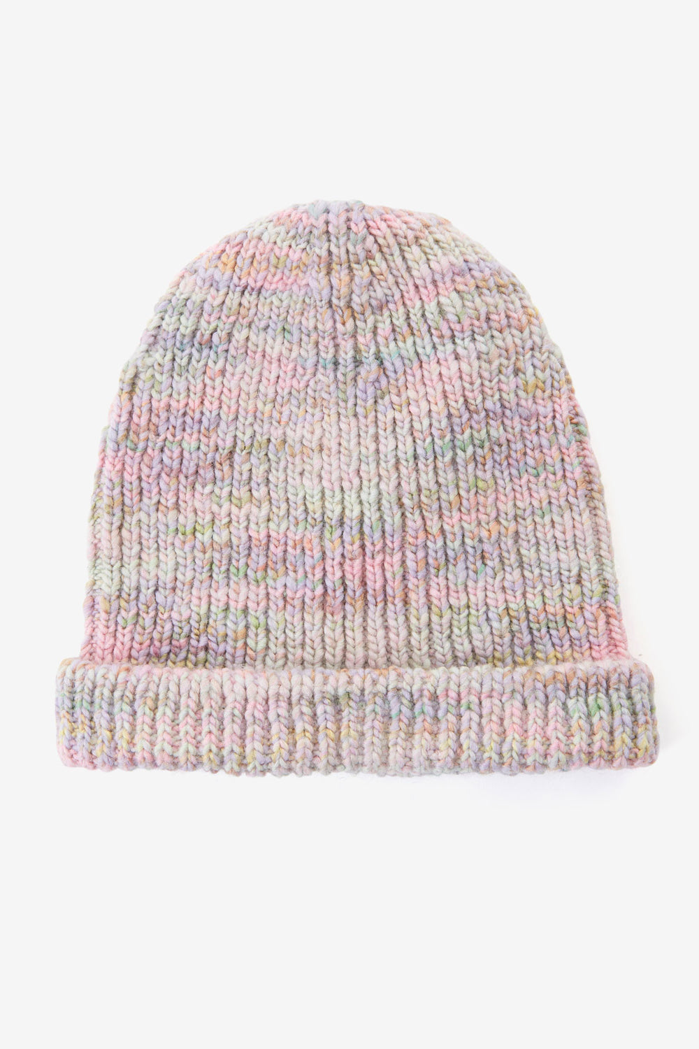 Bonnet en maille moulinée eniss - Rose - Man - 1