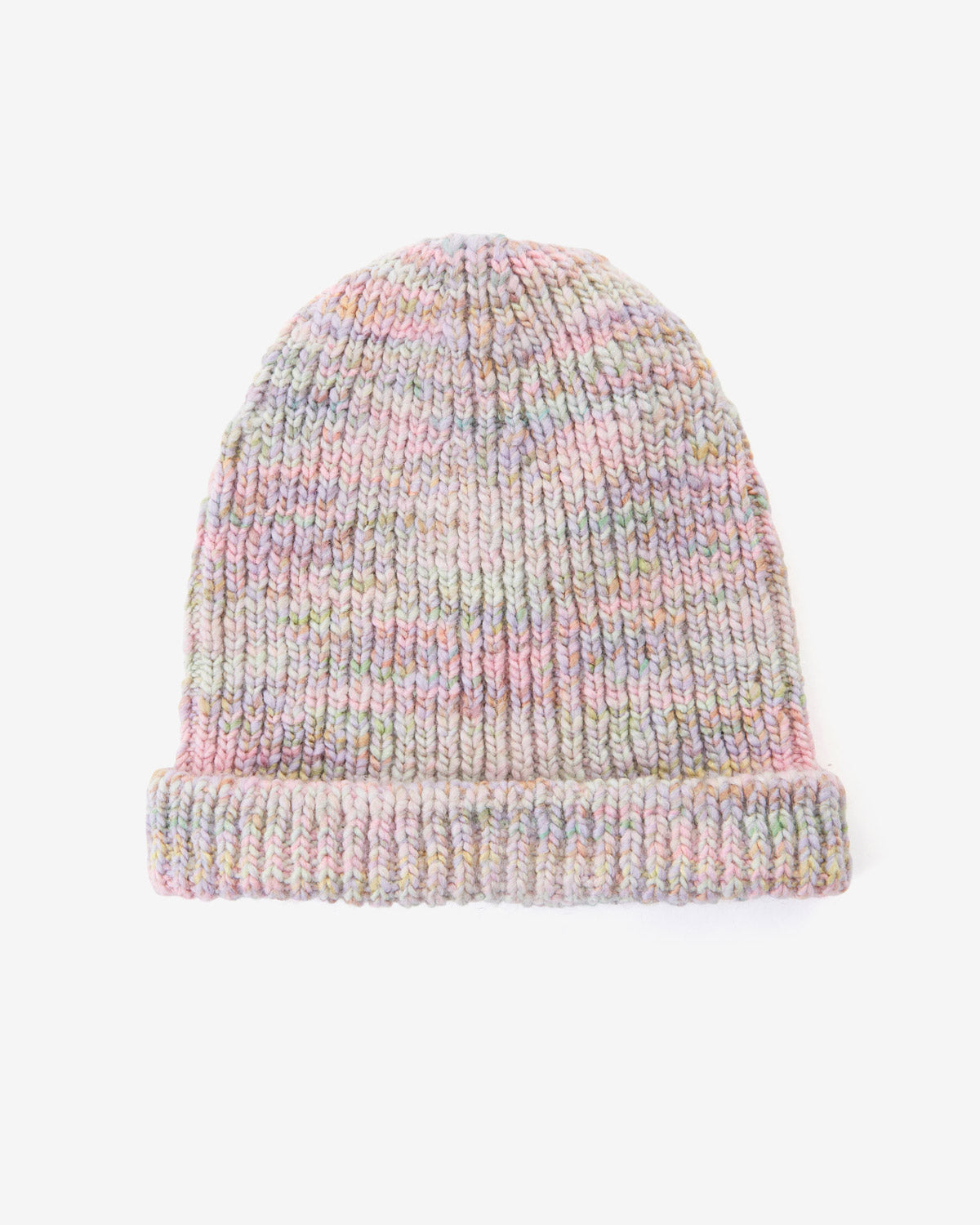 Eniss stranded knit beanie - Pink - Man - 1