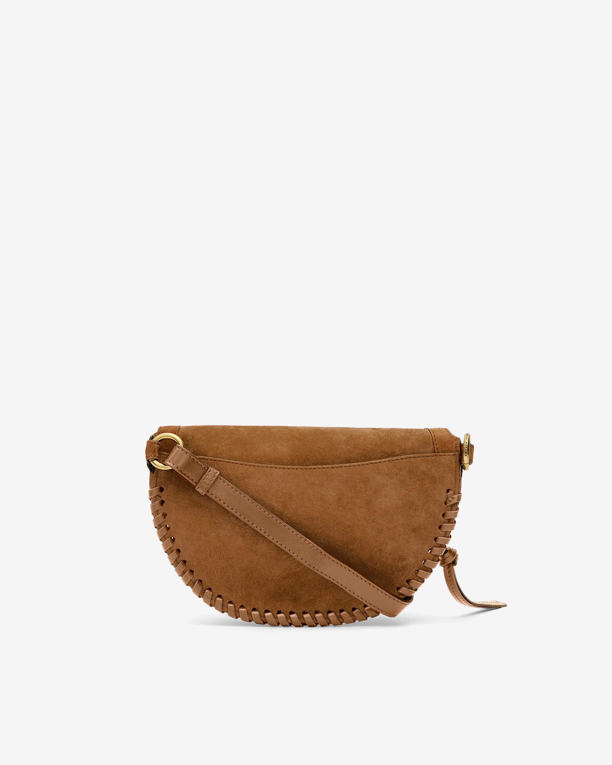 Sac banane skano en cuir de veau velours cognac - Cognac - Woman - 2