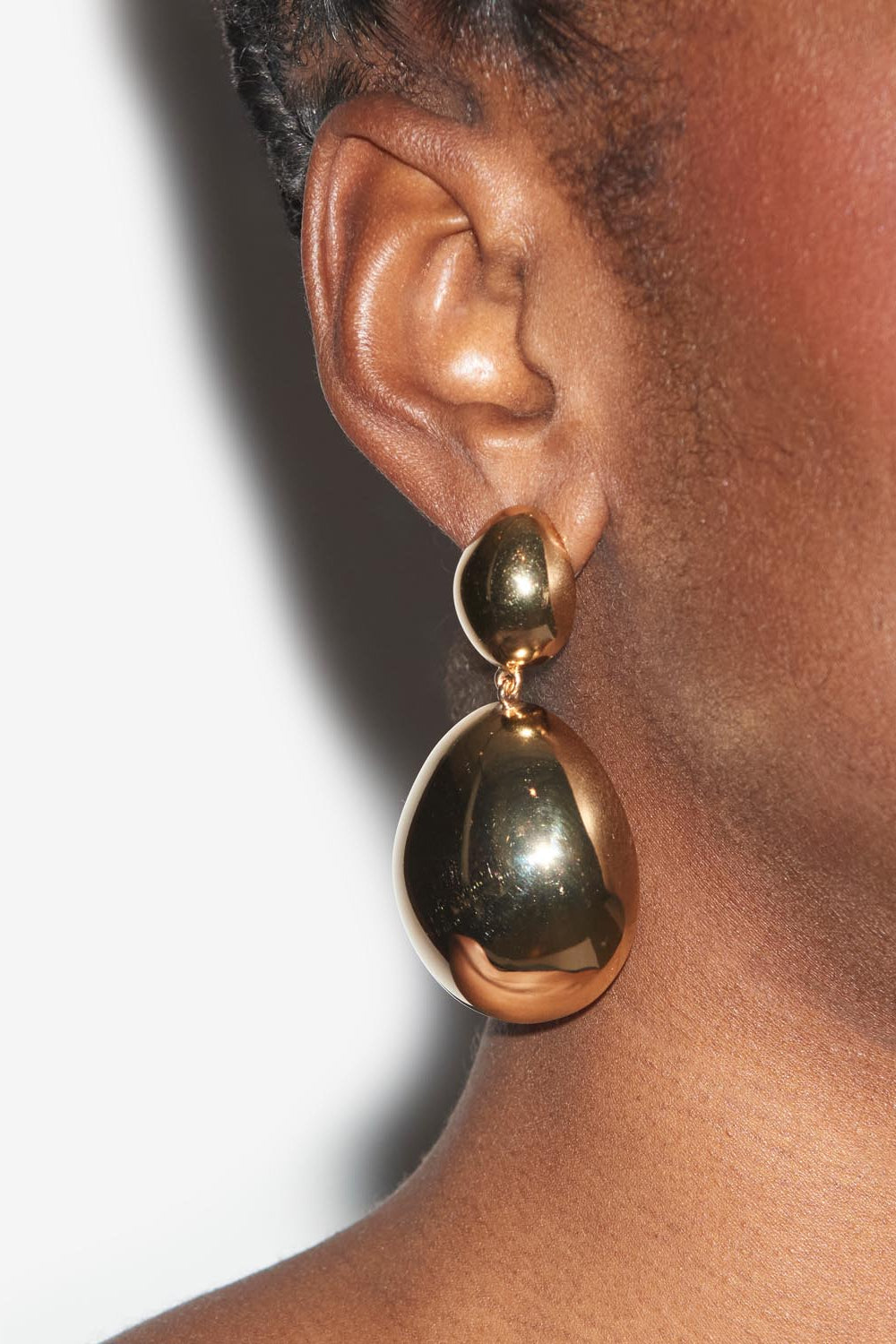 Pendientes colgantes awa - Dorado - Woman - 2