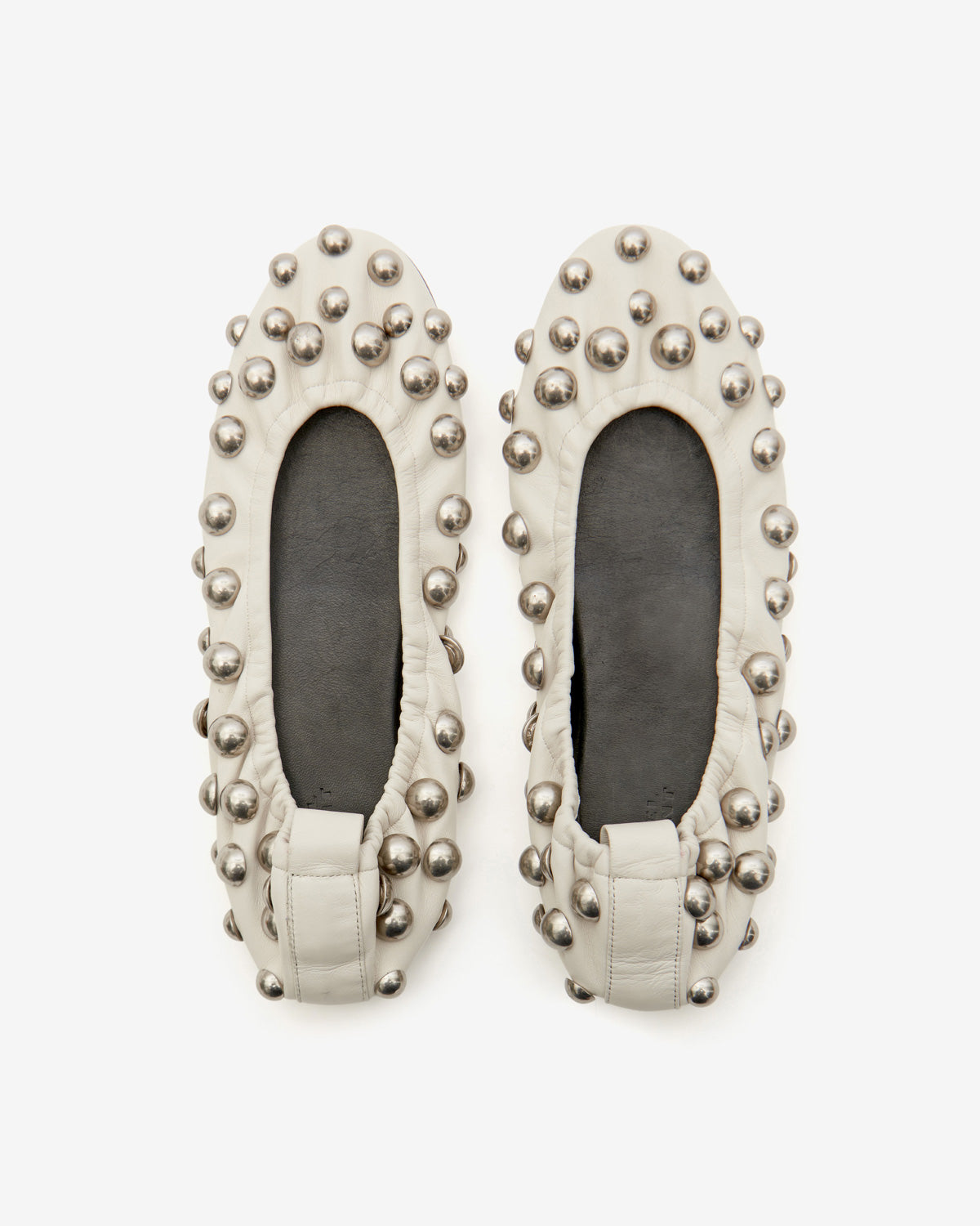 Nieten-ballerinas belna - Beige - Woman - 4