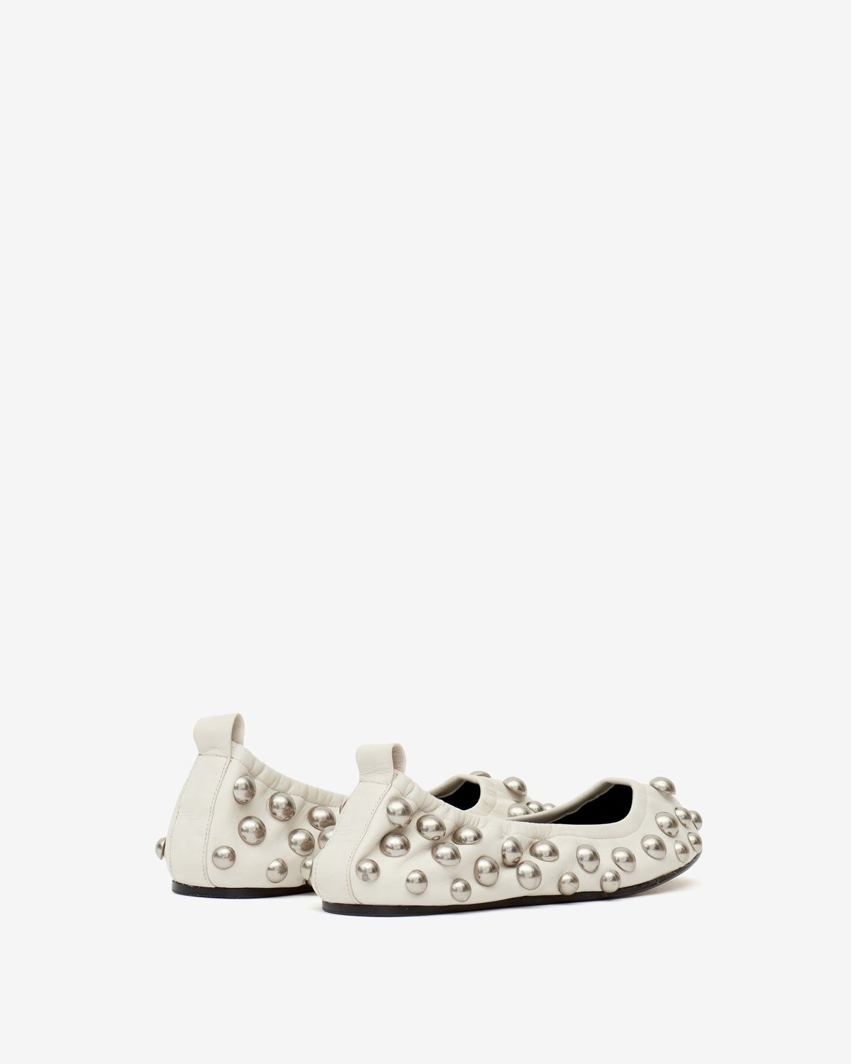 Nieten-ballerinas belna - Beige - Woman - 2