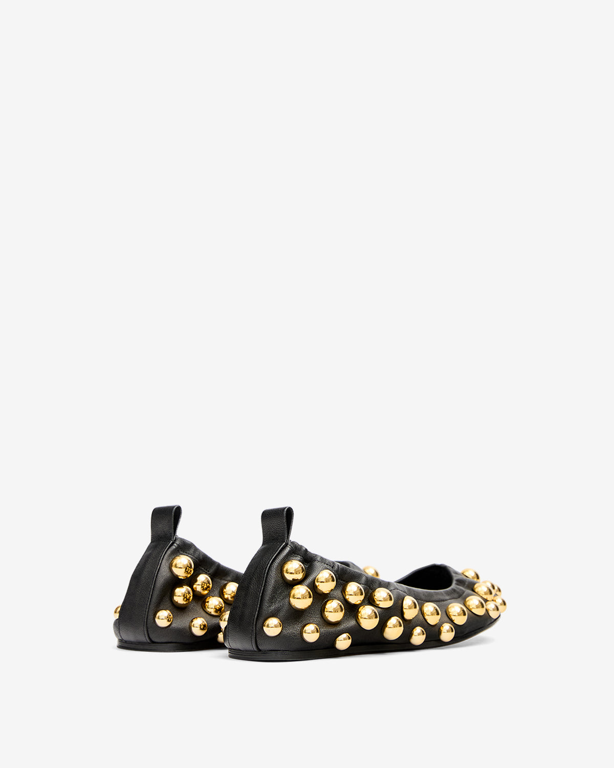 Ballerinas belna Woman Black and gold 2