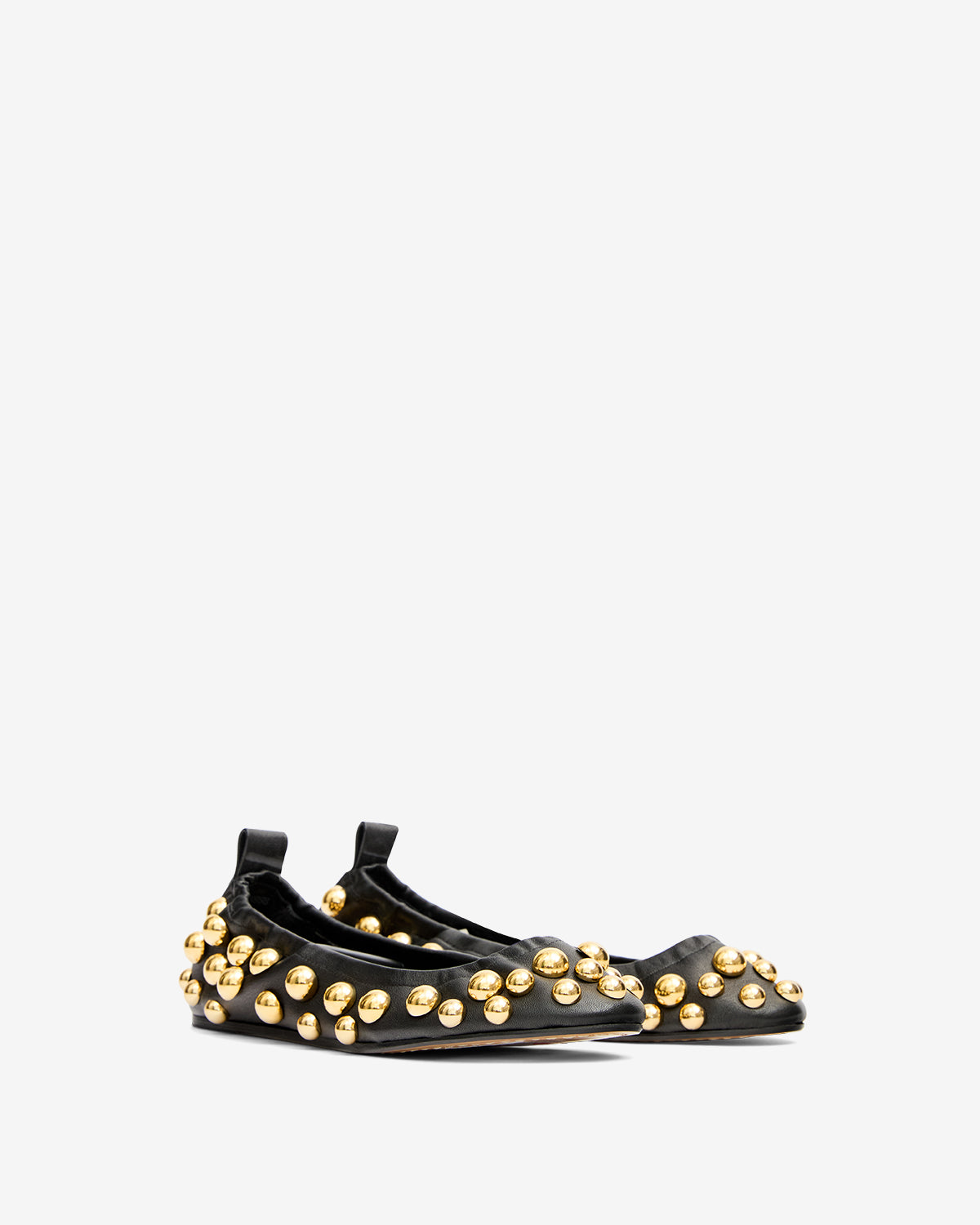 Ballerinas belna Woman Black and gold 2