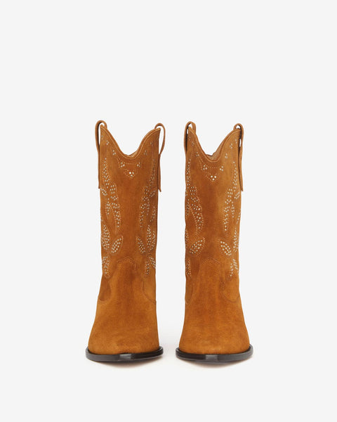 ミドルブーツ ISABEL MARANT Women Boots BO0003FA A1A03S50CL BROWN Selize thigh boots Woman cognac | ISABEL MARANT Official