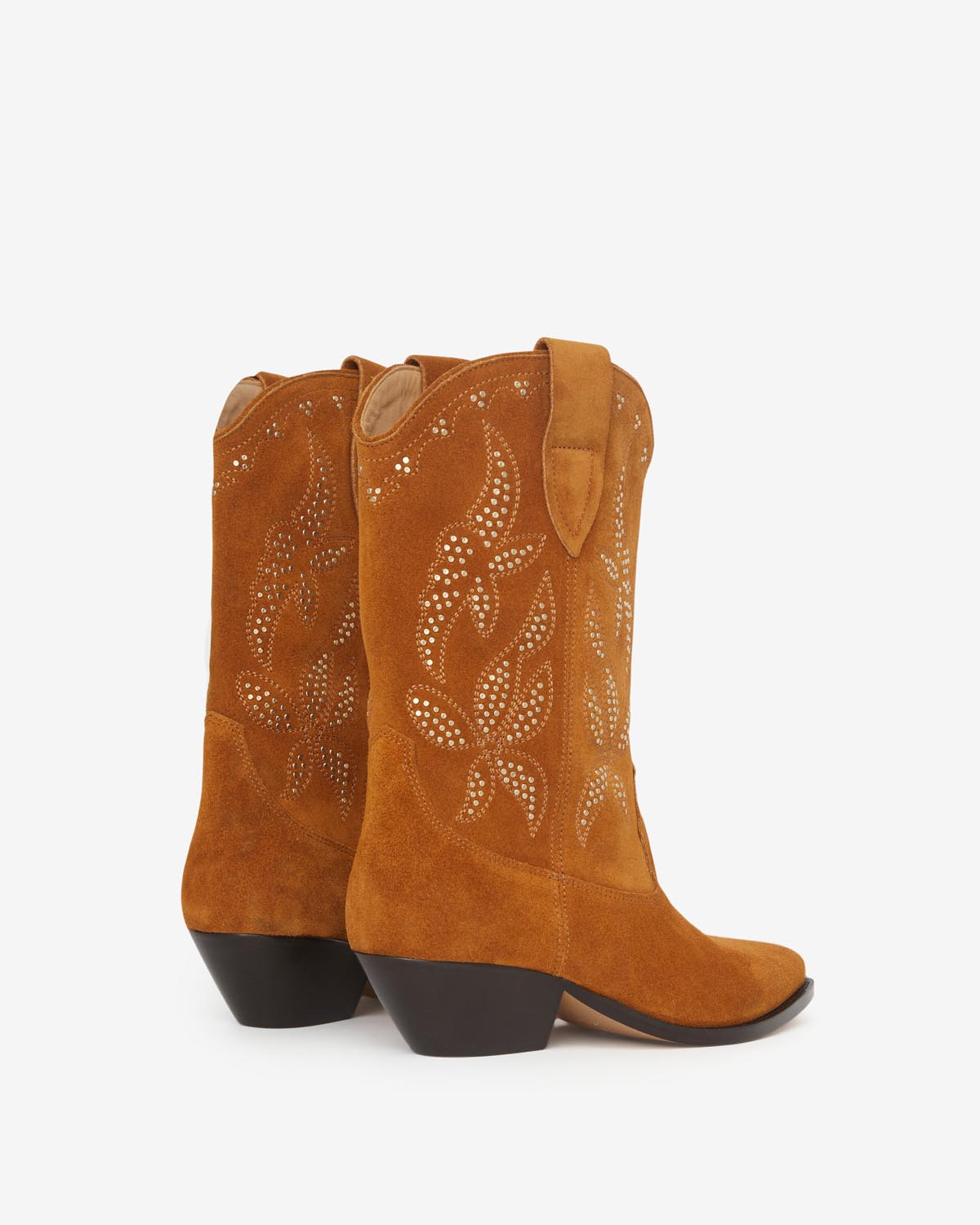 Duerto studded cowboy boots - Cognac-gold - Woman - 2