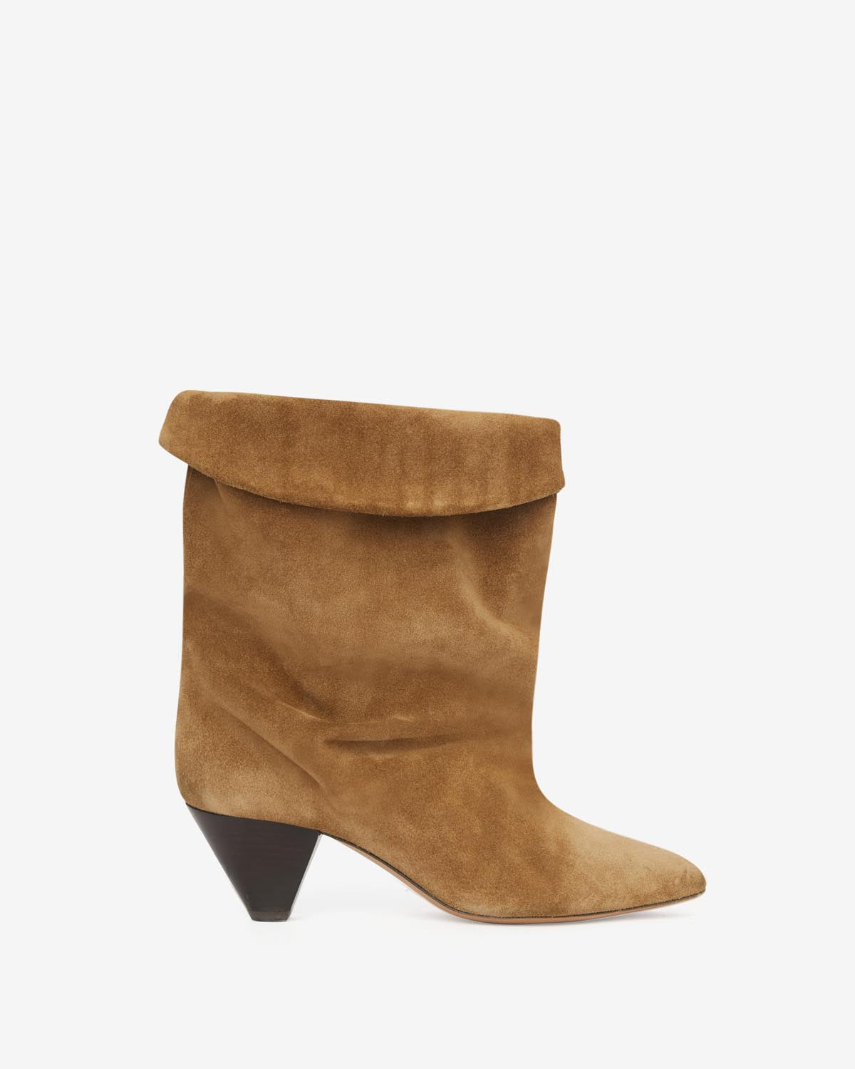 Ryska high-heeled draped boots - Khaki - Woman - 1