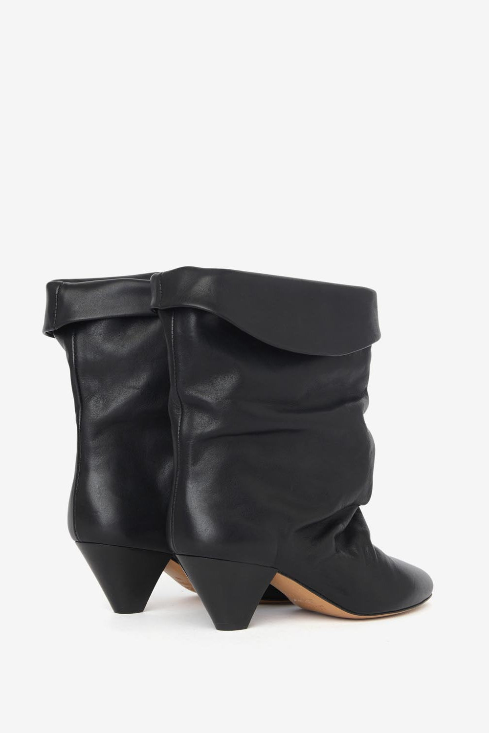 Boots drapées à talons ryska - Noir - Woman - 2