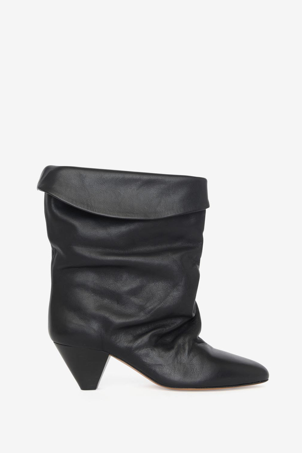 Boots drapées à talons ryska - Noir - Woman - 1