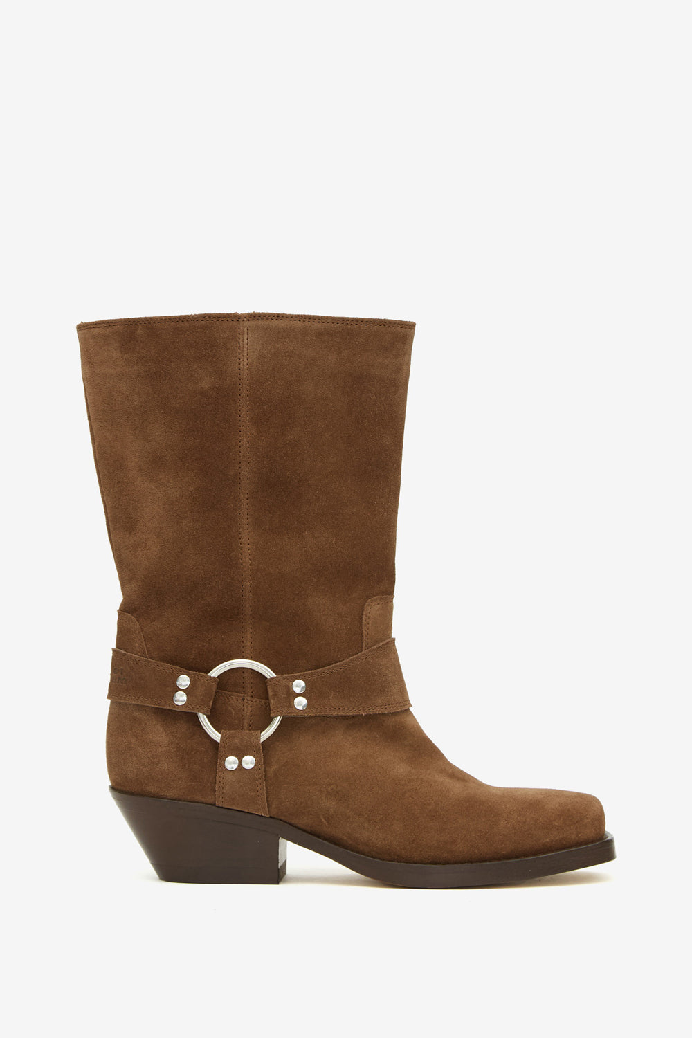 Biker style boots antya - Brown - Woman - 1