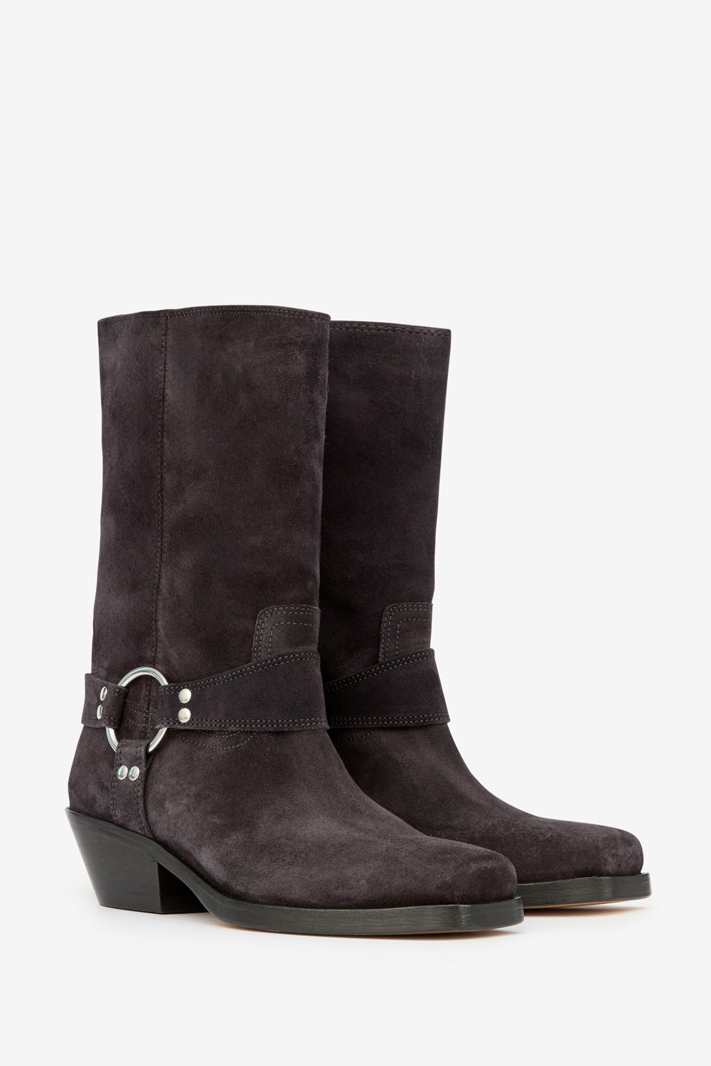 Antya biker style boots - Black - Woman - 3