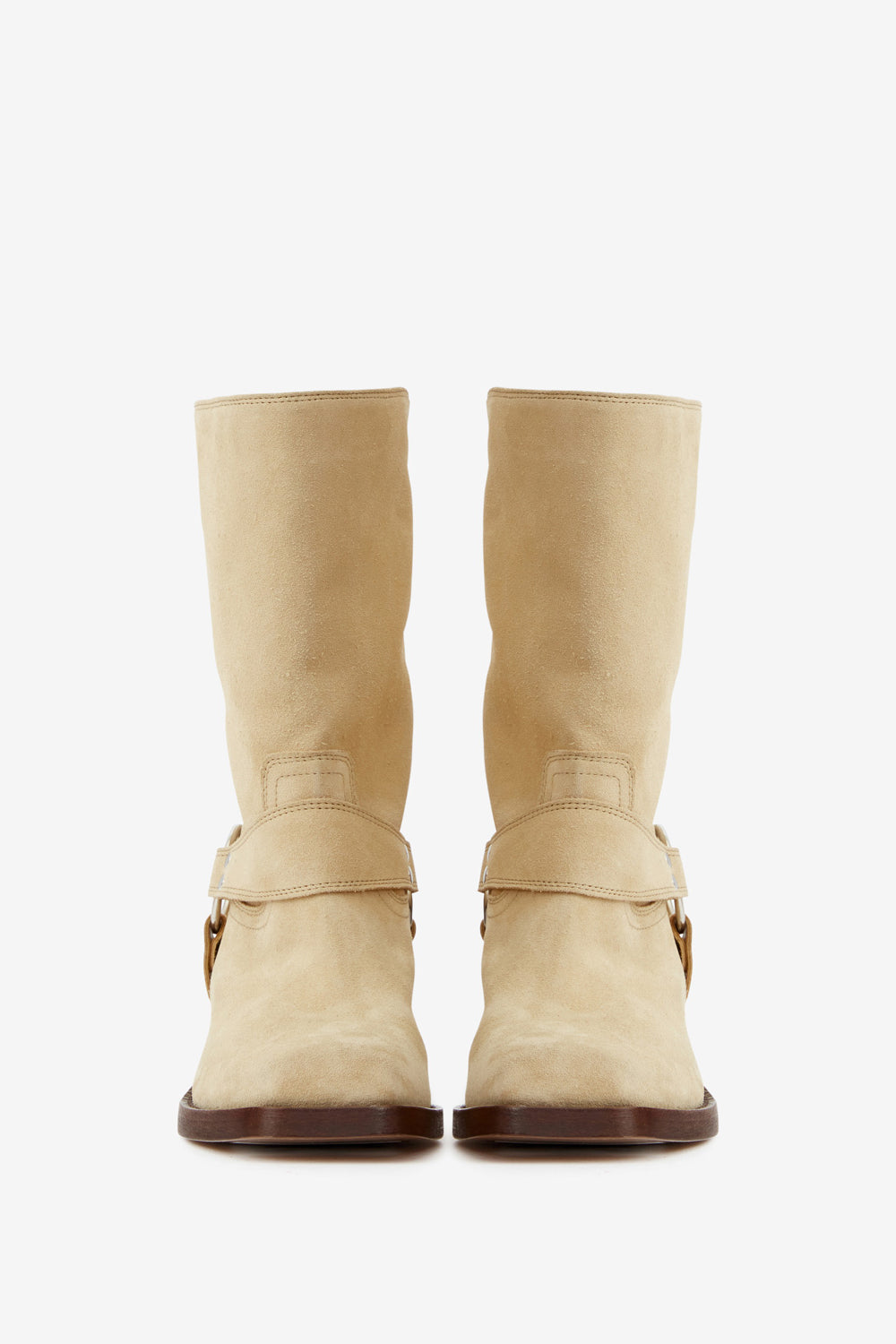Antya biker style boots - Beige - Woman - 4
