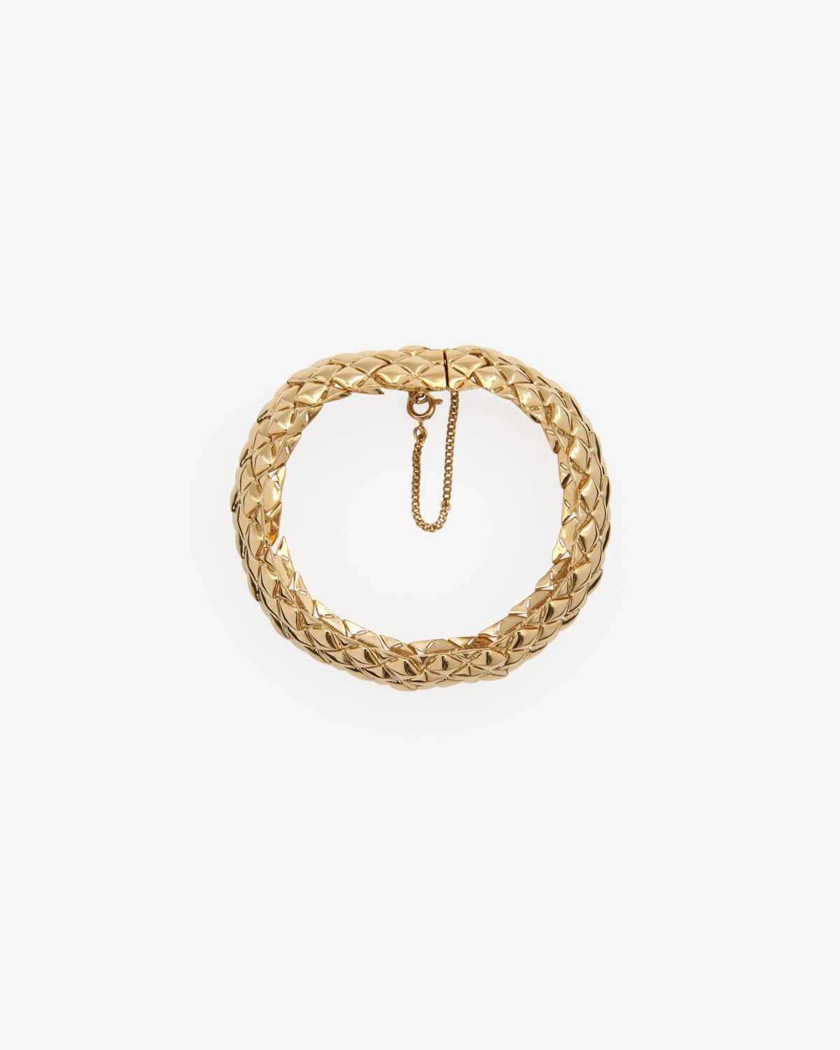 Miyu stretch bracelet in gold-finish brass - Gold - Woman - 1