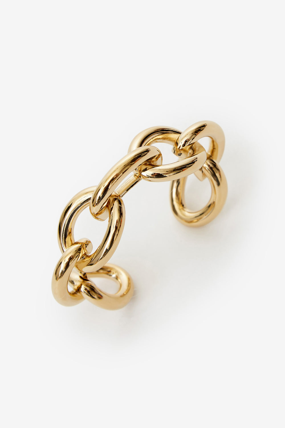 Bardeny cuff bracelet with links - Gold - Woman - 3