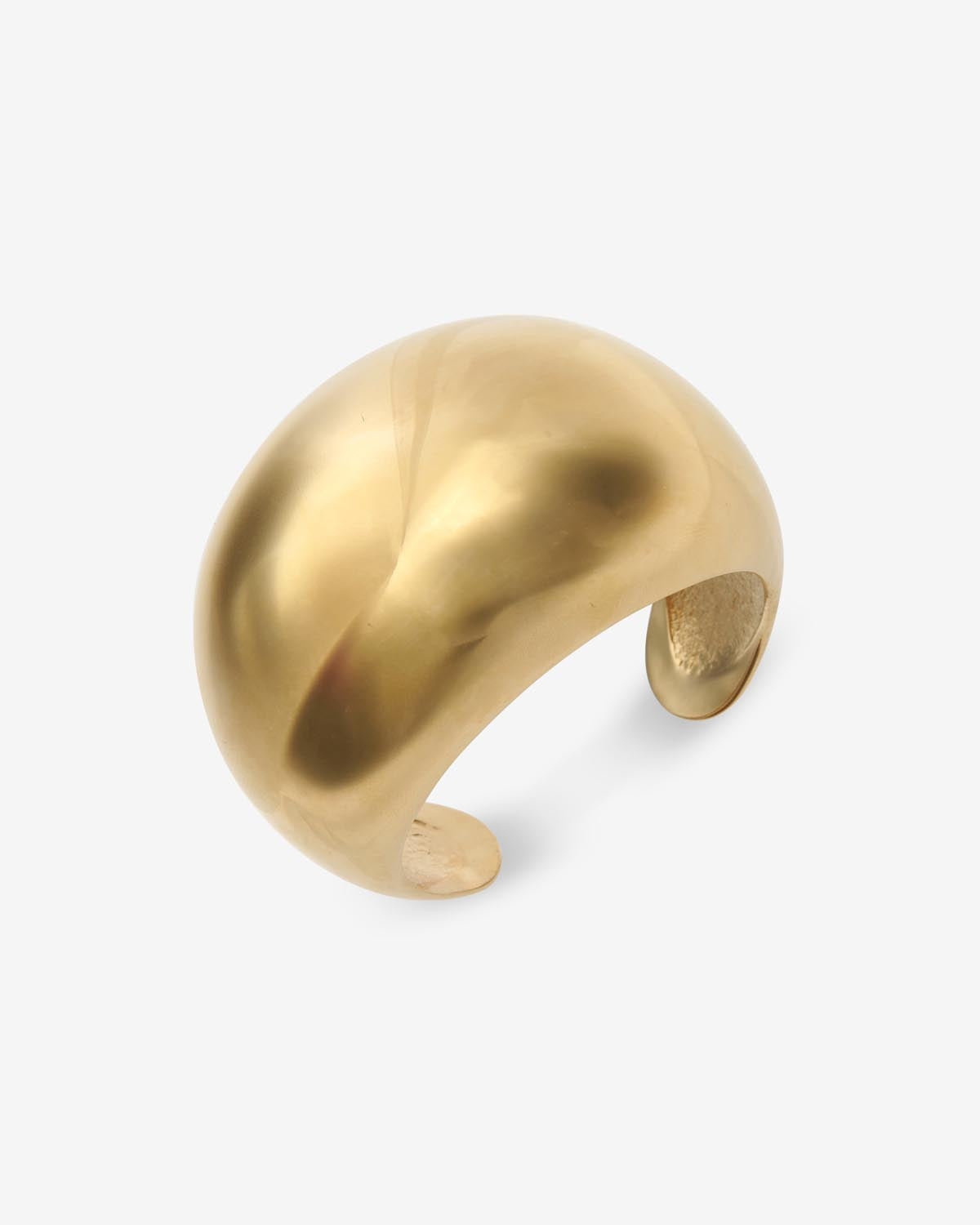 Awa convex cuff bracelet - Gold - Woman - 3
