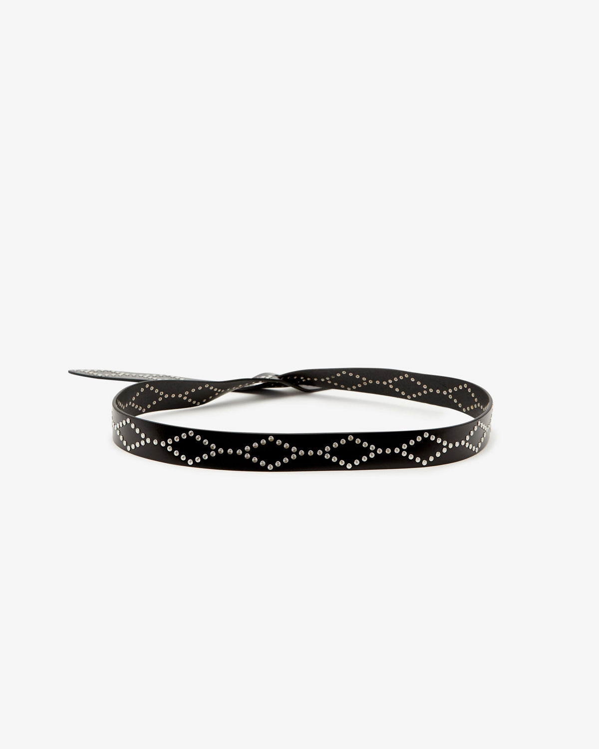 Lecce belt Woman Black and silver 1