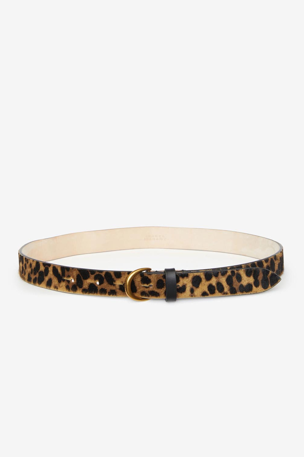 Luno leather leopard print belt - Leopard - Woman - 1