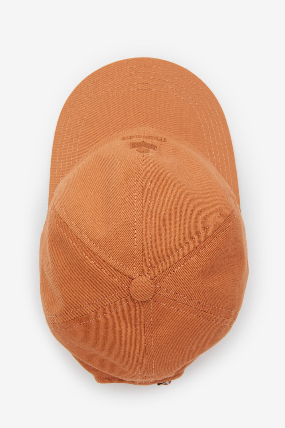 Gorra de algodón bordada tomas - Naranja - Woman - 4