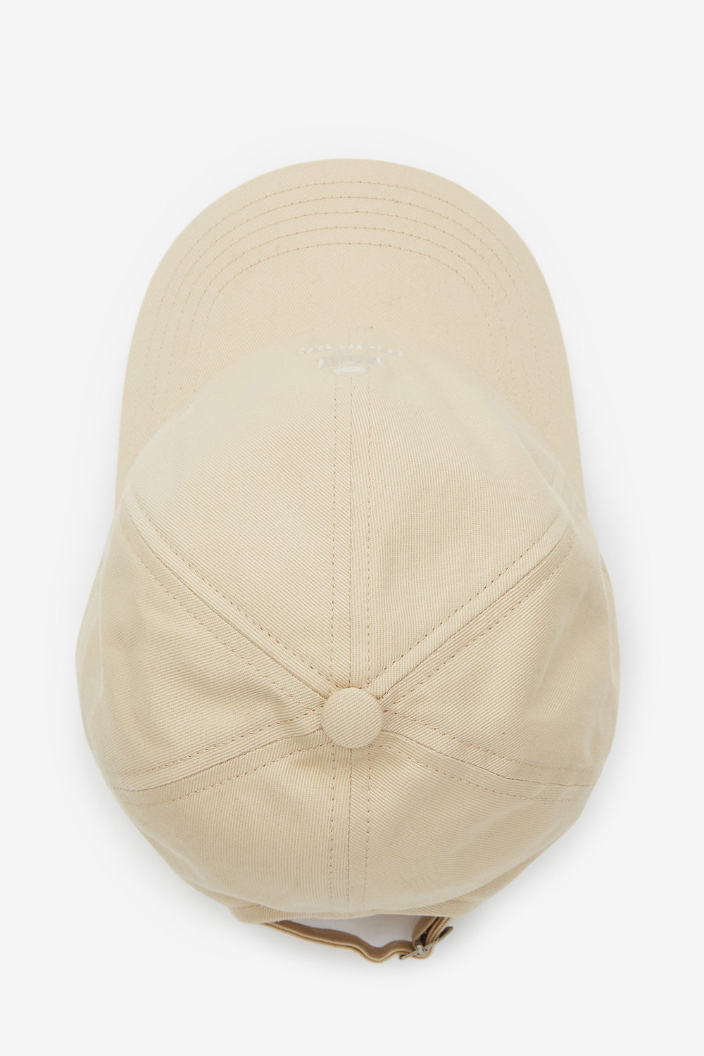 Gorra de algodón bordada tomas - Beige - Woman - 4