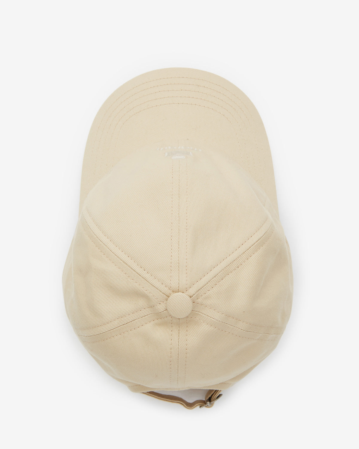 Tomas embroidered cotton cap - Beige - Woman - 4