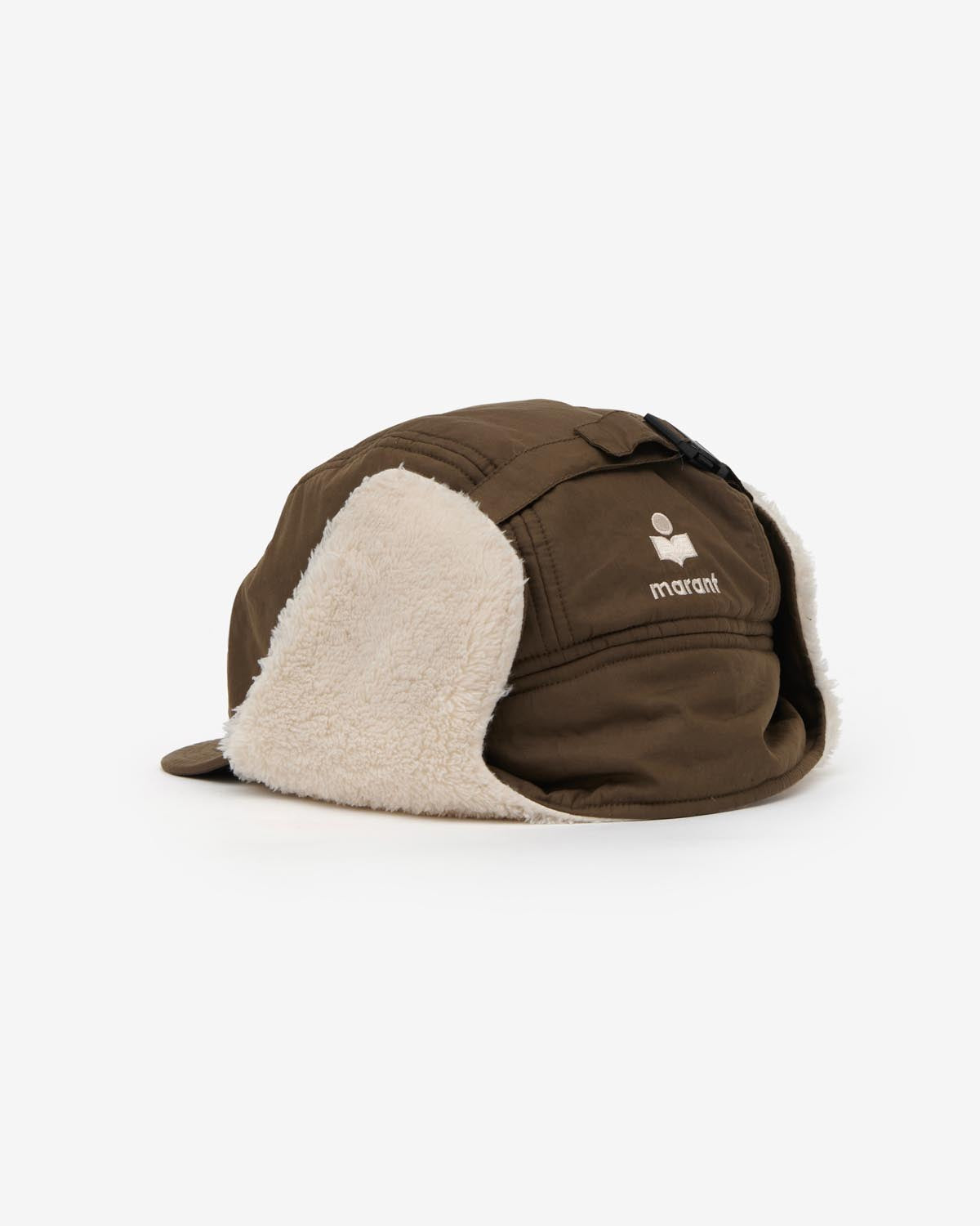 Karda reversible nylon hat - Khaki - Woman - 2