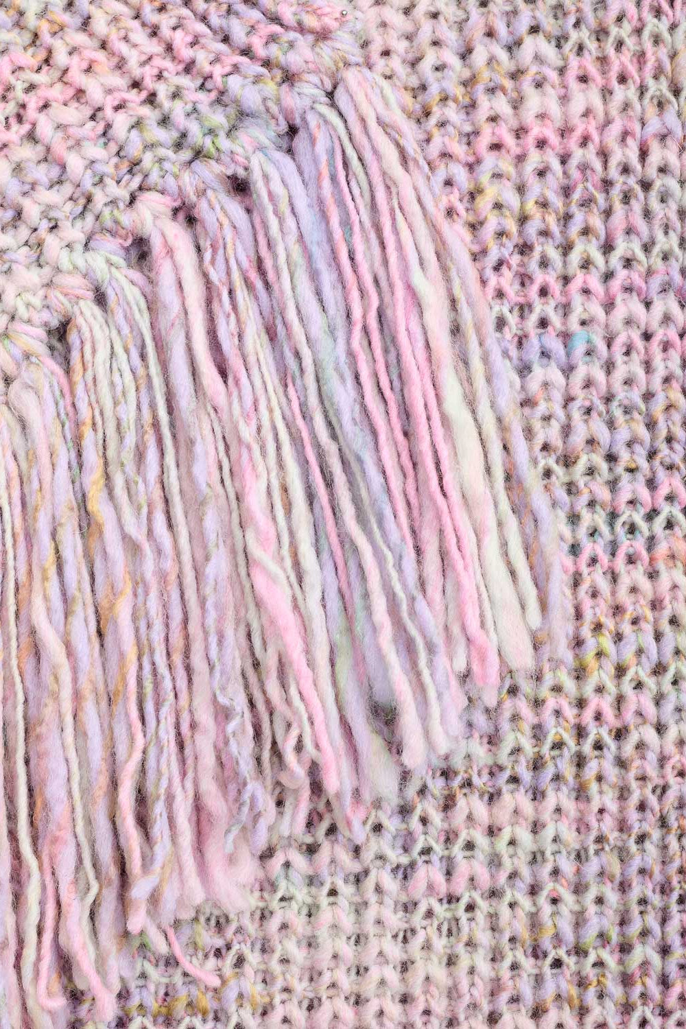 Écharpe en maille moulinée erdem - Rose - Man - 2