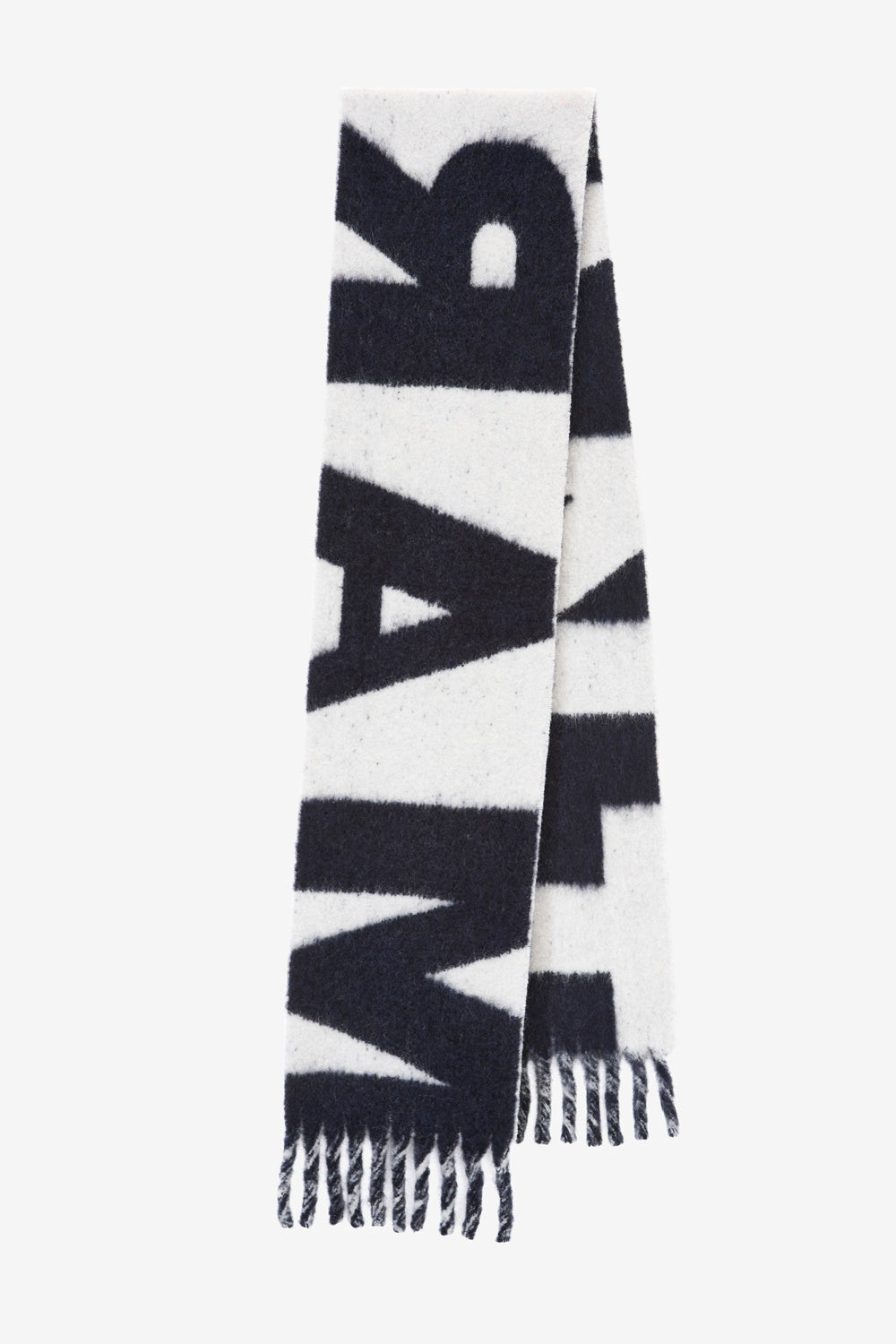 Écharpe bicolore en alpaga loliana - Nuit - Man - 1