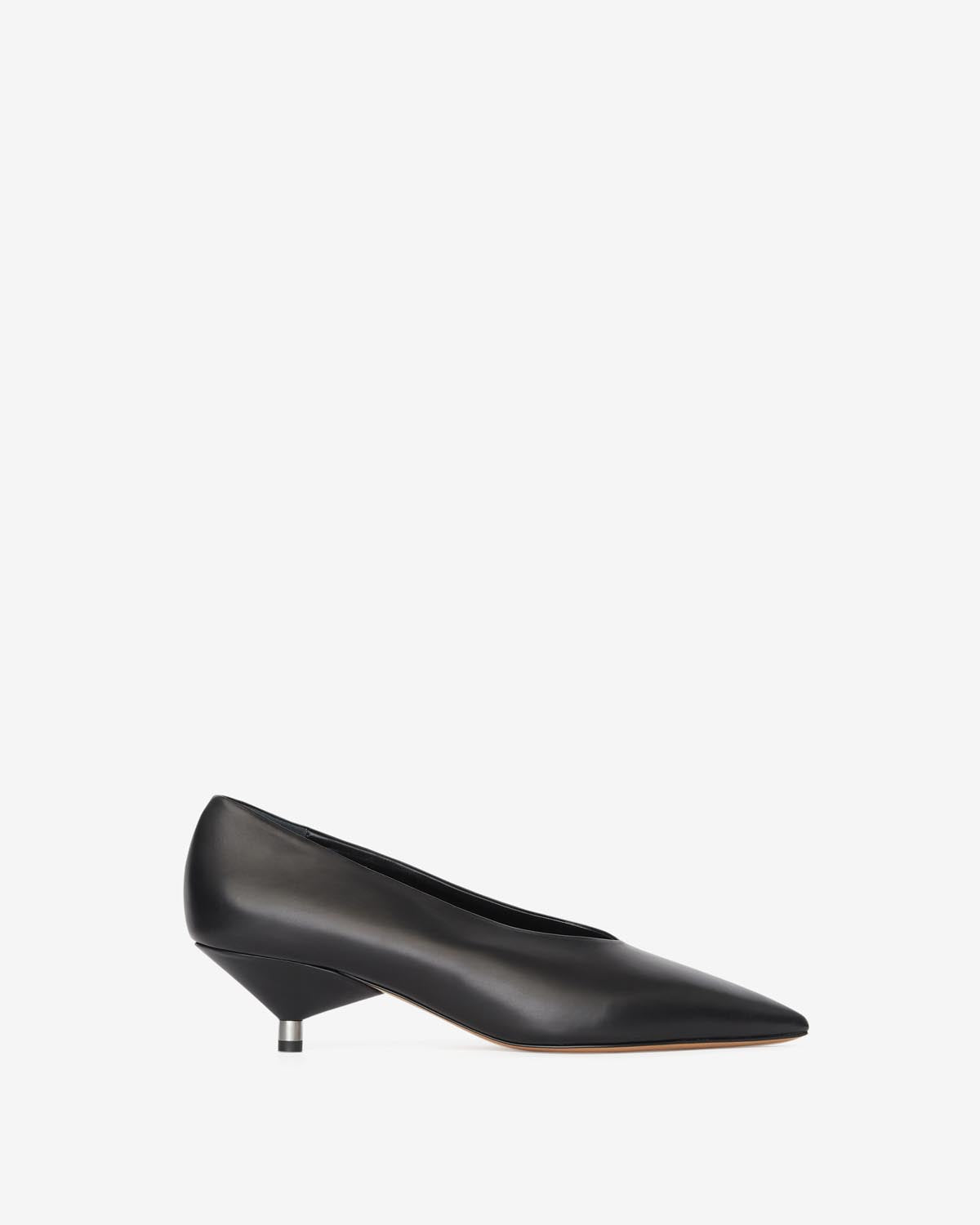 Ebisa calfskin leather pumps - Black - Woman - 1