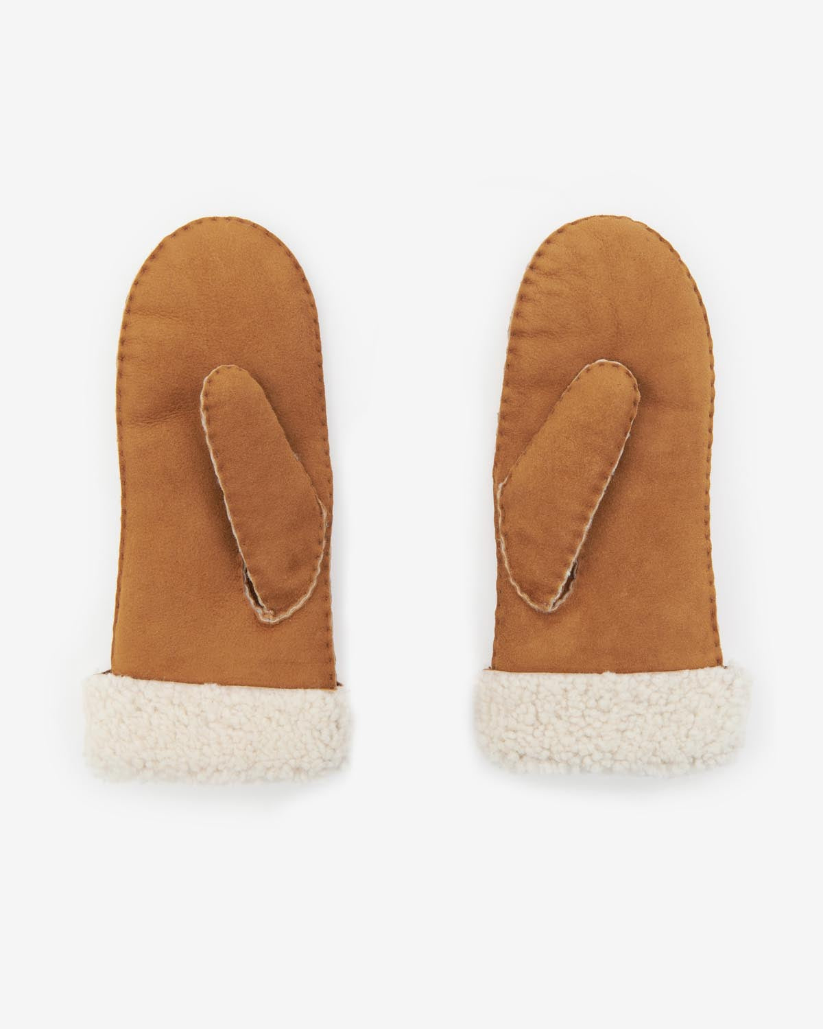 Fäustlinge aus gewendetem lammfell „mulfi“ - Natürlich - Woman - 2