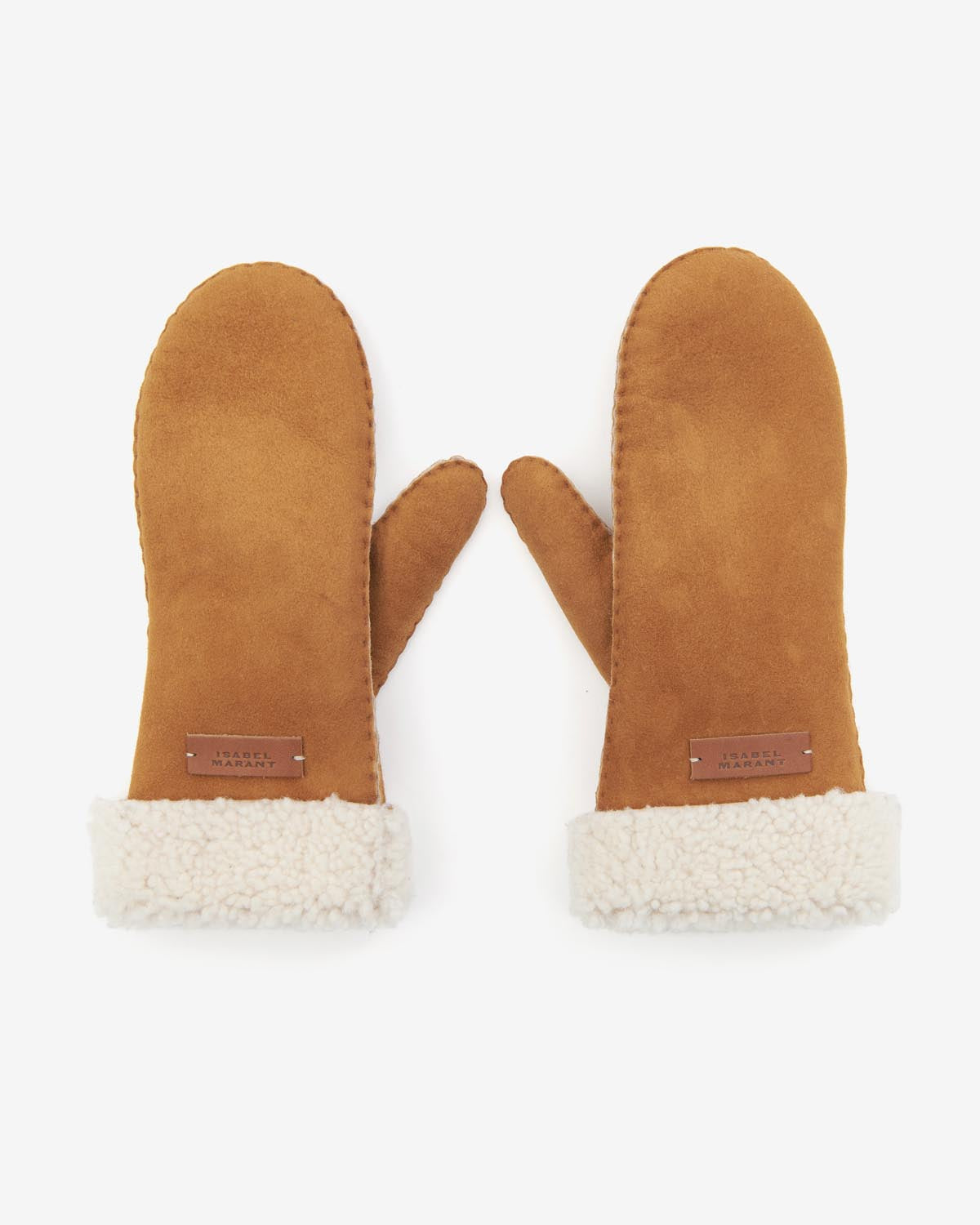 Fäustlinge aus gewendetem lammfell „mulfi“ - Natürlich - Woman - 1