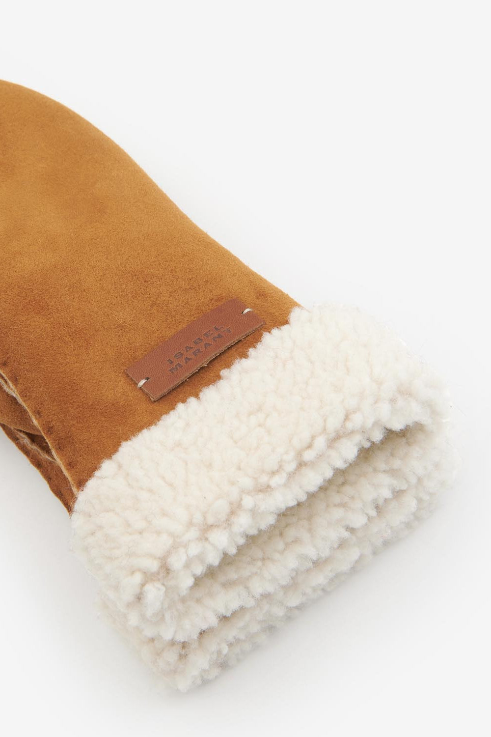 Mulfi lamb shearling mittens - Natural - Woman - 3