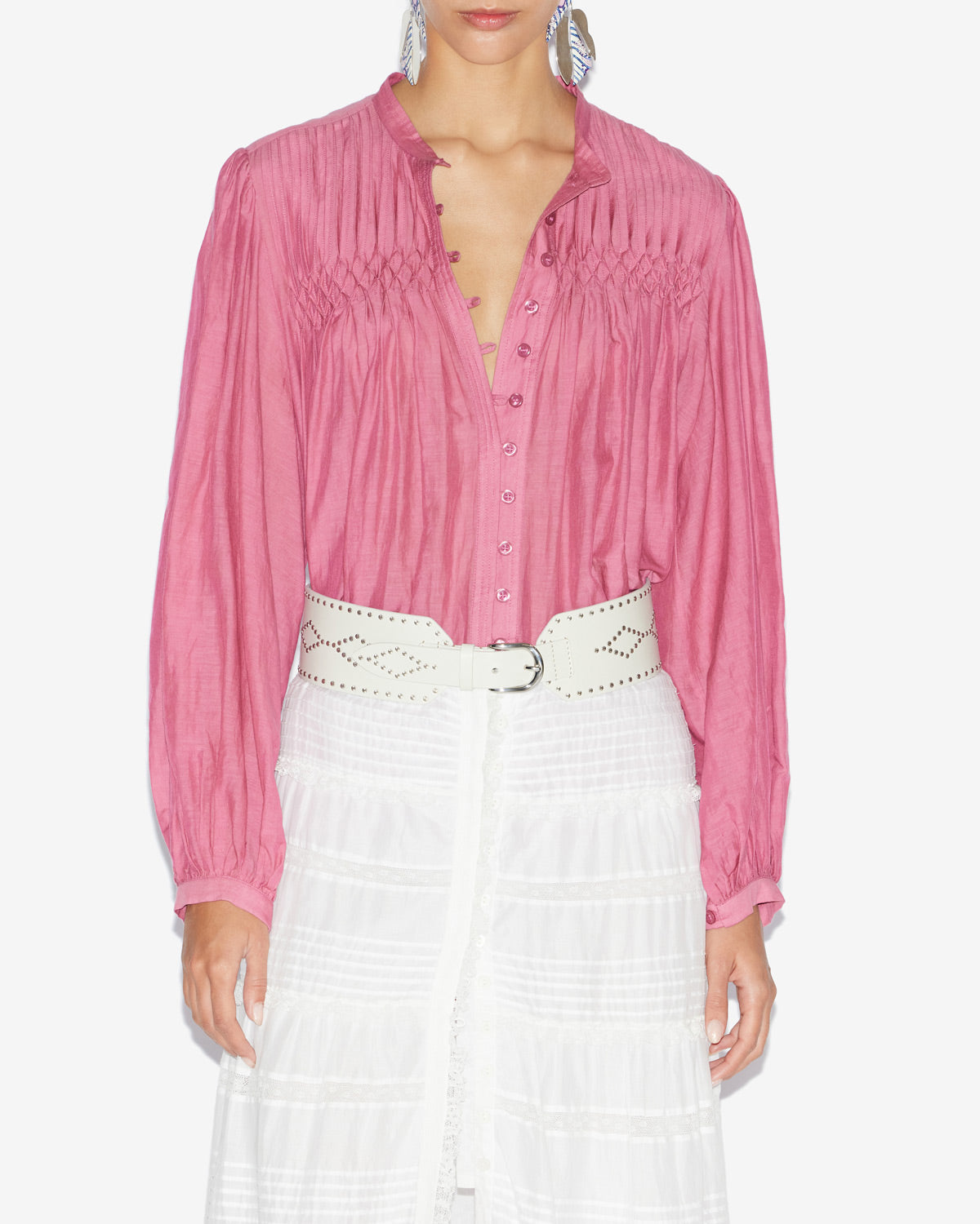 Dorothe blouse Woman antique pink | ISABEL MARANT Official