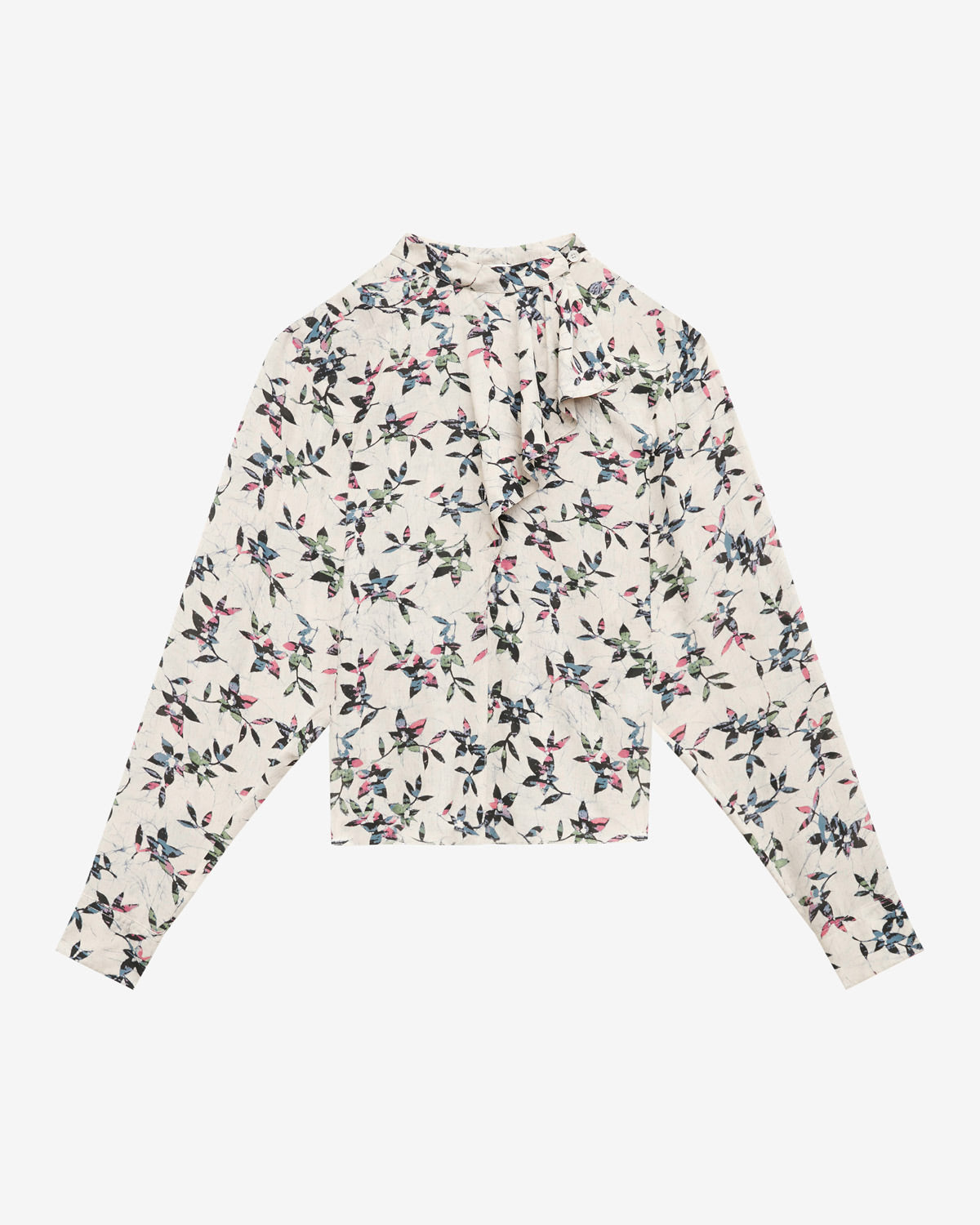 Vilda プリント入り フルイドブラウス - Ecru-midnight - Woman - 5