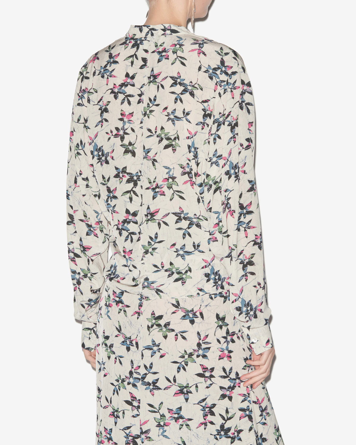 Vilda プリント入り フルイドブラウス - Ecru-midnight - Woman - 4