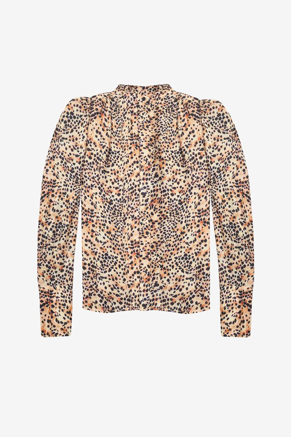 Blusa lamia fluida estampada - Natural - Woman - 1