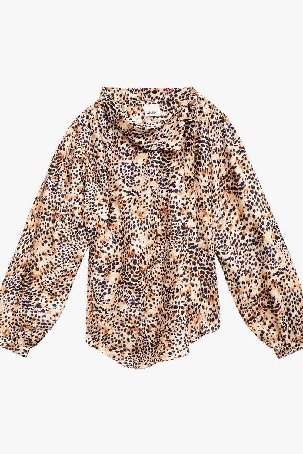 Blusa muriel fluida estampada - Natural - Woman - 1