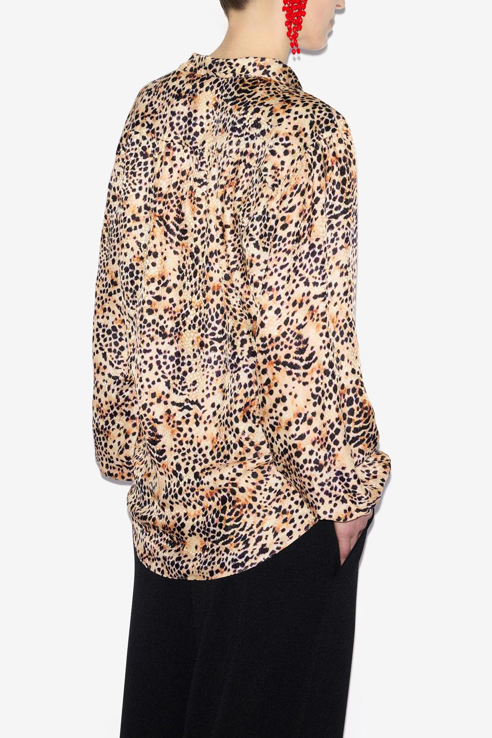 Blusa muriel fluida estampada - Natural - Woman - 5