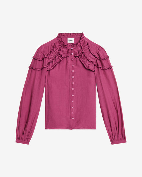 CHRISTA TOP Woman pink | ISABEL MARANT Official online store