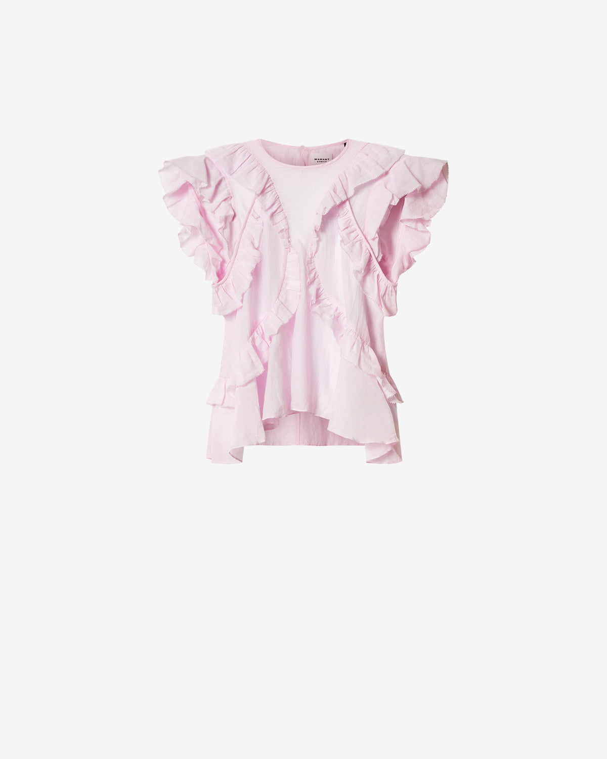 NALOU TOP Woman light pink | ISABEL MARANT Official online store
